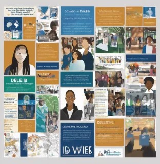 Scenario: Imagine Hartwick College is launching a DEIB awareness week. Your task is to create a compelling visual piece (poster, digital artwork, etc.) that captures the essence of DEIB on campus. Your artwork should communicate a message of diversity, inclusion, or any aspect of DEIB that you find particularly meaningful.